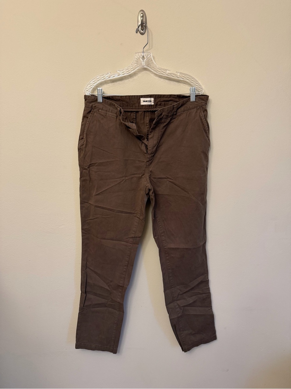 Taylor Stitch Chocolate Brown Chinos